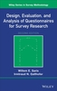 Design, Evaluation, and Analysis of Questionnaires  for Survey Research, Second Edition