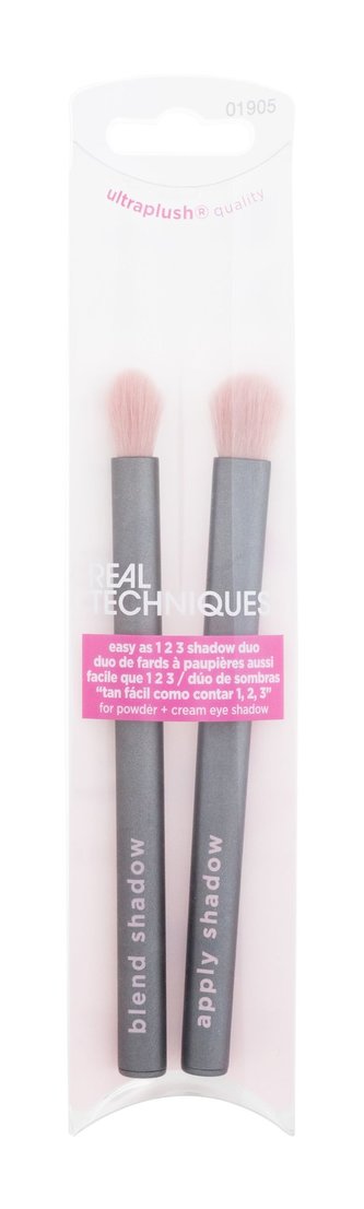 Real Techniques Easy as 123 Štětec Shadow Brush Duo 2 ks pro ženy