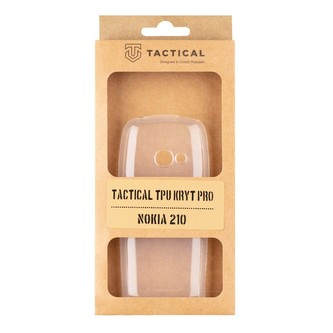 Tactical TPU kryt pro Nokia 210 Transparent