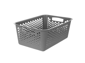 Košík ORION Art 36,5x25,5cm Grey