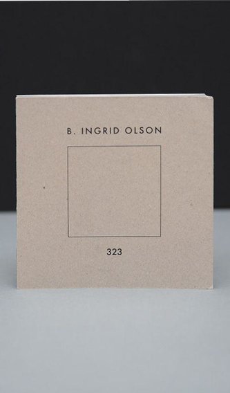 B. INGRID OLSON. 323