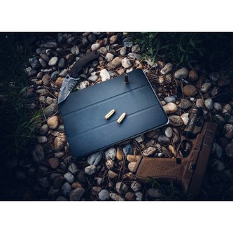 Tactical Book Tri Fold pouzdro pro Lenovo Tab M10 Plus 3rd gen. (TB-125/128) 10,6 námořnicky mordré