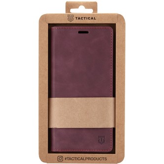 Tactical Xproof PU Kožené Book pouzdro Motorola G62 5G Red Beret