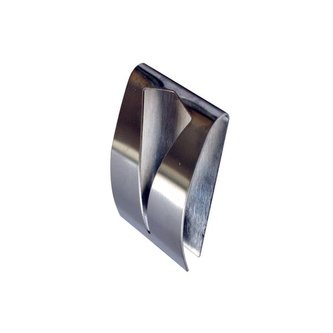 Háček na utěrku, nerez, 5 x 8 cm