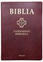 Biblia pierwszego Kościoła złocona bordowa