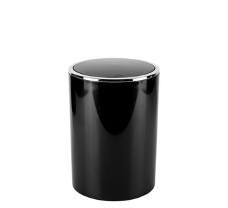 Odpad koš 6l černý 18,5x25,5cm