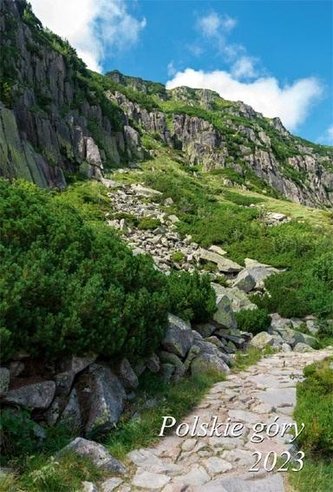 Kalendarz 2023 Ścienny wieloplanszowy Polskie góry