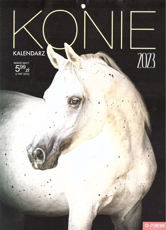Kalendarz 2023 A4 Ścienny konie
