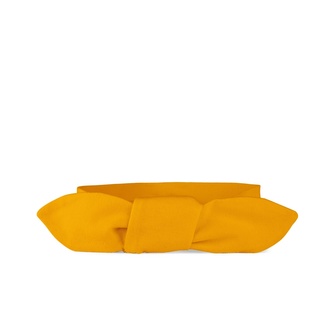 T-TOMI Zavazovací čelenka - dětská Mustard