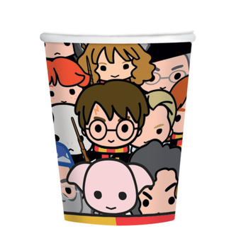 Papírové party kelímky Harry Potter Fun 250 ml