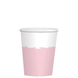 Papírové kelímky Pink 8 ks