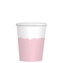 Papírové kelímky Pink 8 ks