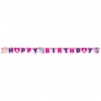 Party nápis My little Pony - Happy Birthday 200 cm
