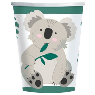 EKO Papírové kelímky koala - 8 ks