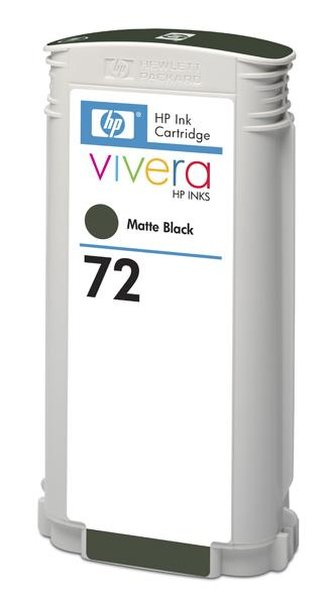 HP 727 Black matte DJ Ink Cart, 300 ml, C1Q12A