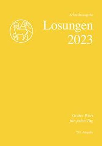 Losungen Schweiz 2023 / Die Losungen 2023