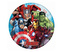 EKO Papírové talířky Mighty Avengers 20 cm - 8 ks