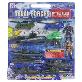 Zestaw pojazdów wojskowych