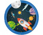EKO Papírové talíře Vesmír - Rocket Space 23 cm - 8 ks