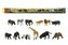 Zvířátka safari ZOO plast 6cm 12ks v tubě 7x78x4cm