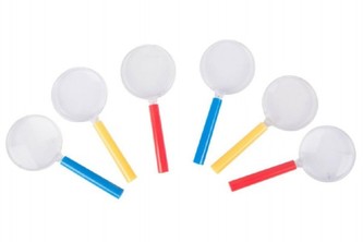 Lupa plast 11cm 1ks