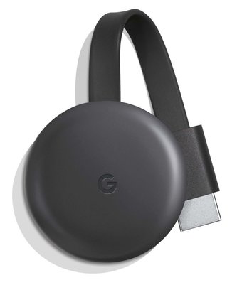 OPRAVENÉ - Google mini počítač Chromecast 3/ Full HD/ micro USB/ HDMI/ Wi-Fi/ Windows/ Android/ iOS/ černý