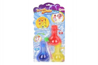 Sada na výrobu bublin plast na kartě