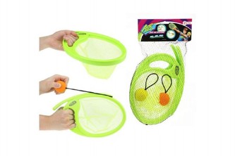 Sada catch ball "natáhni a chyť" 4ks plast 25cm v síťce