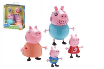 PEPPA PIG rodinka 4ks
