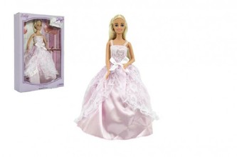 Panenka Anlily kloubová plast 28cm v krabici 22x32x6cm