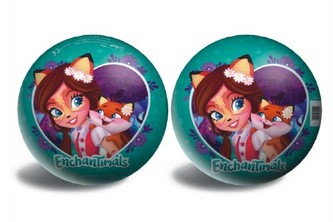 Míč gumový nafouklý Enchantimals průměr 23cm