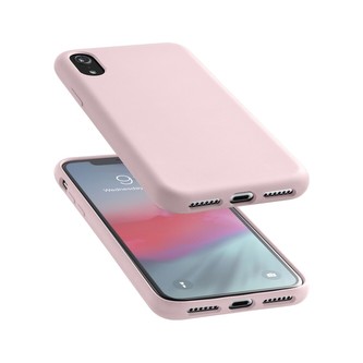 CellularLine SENSATION ochranný silikonový kryt iPhone XR starorůžový
