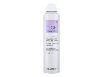 Tigi Copyright Custom Create Tužidlo na vlasy Volume Lift Styling Spray 240 ml pro ženy