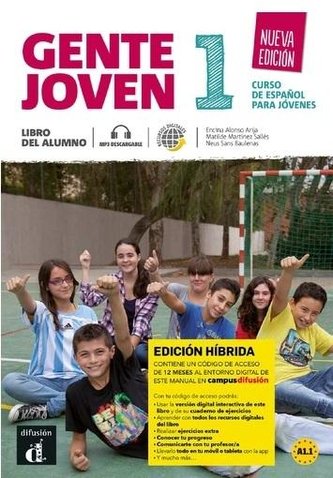 Gente Joven 1 Nueva (A1.1) – Edición híbrida Libro del alumno + Campus (12 meses)