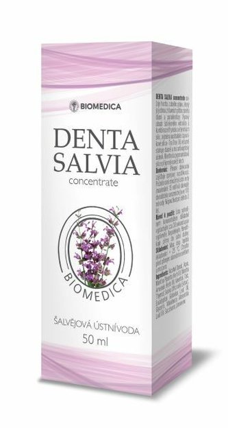 Biomedica Šalvějová ústní voda Denta salvia concentrate 50 ml
