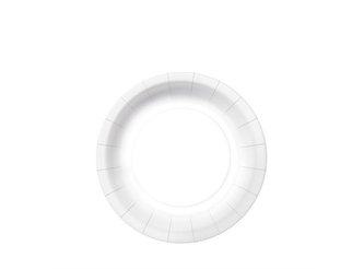 Talerze papierowe okrągłe eko 18 cm 10szt