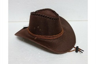 Klobouk kovbojský dospělý průměr 38cm karneval