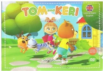 Tom and Keri. Książeczka z historyjkami - część 2 + DVD + CD