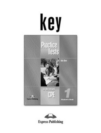 CPE Practice Tests 1 Key