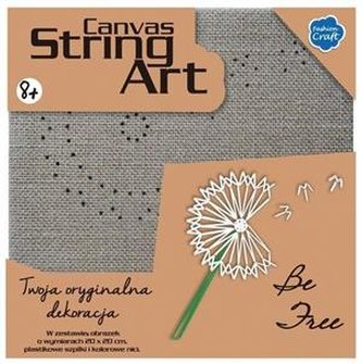 Obrazek String Art - Dmuchawiec