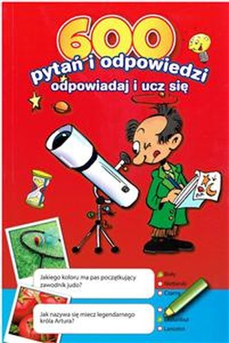 600 pytań i odpowiedzi Czerwona