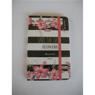 Notes A6-3 Save the date - Flowers My garden