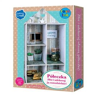 Półka z MDF do złożenia i udekorowania