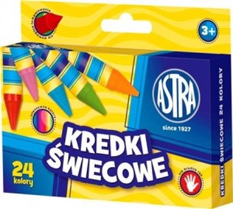 Kredki woskowe 24 kolory