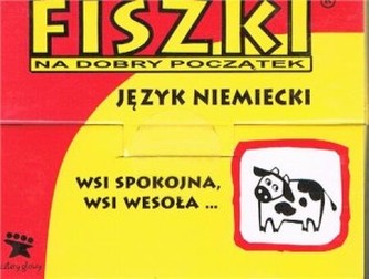 Fiszki język niemiecki Wsi spokojna, wsi wesoła