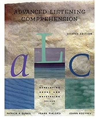 Advanced listening comprehension.