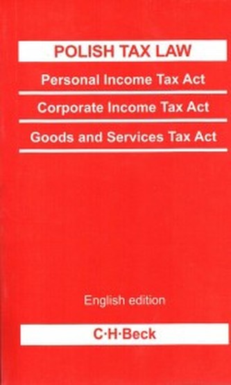 Polish Tax Law. Wersja angielska