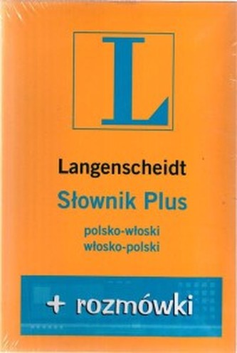 Słownik plus polsko - włoski, włosko - polski +rozmówki