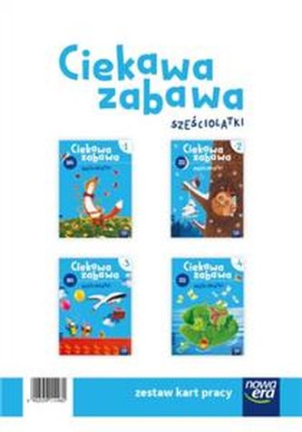 Ciekawa Zabawa sześciolatki Zestaw kart pracy