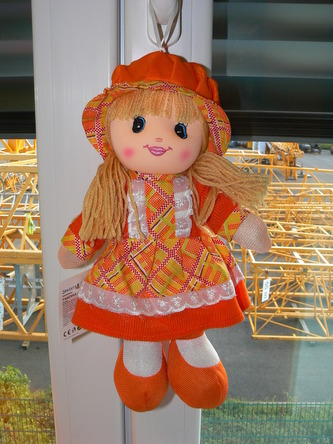 Panenka látková 30 cm